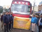 New ASTC Bus Service from Tinsukia to Parsuram Kunda (A.P.) started from 20-02-2023 at 5:30 AM