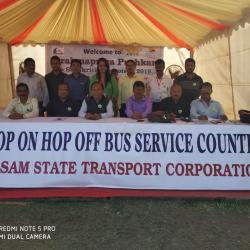 Hop On Hop Off ASTC Bus Service for Brahmaputra Pushkar Festival