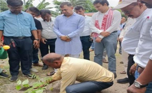 Chief Minister's Institutional Plantation Programme at ASTC, Rupnagar Complex